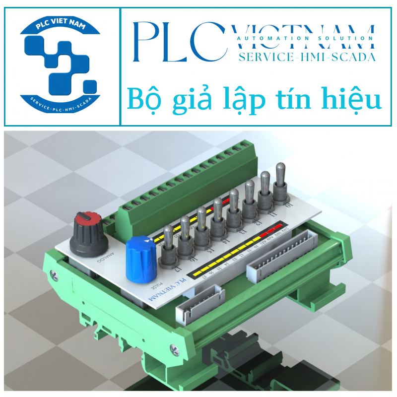 Bộ giả lập tín hiệu PLC các hãng Siemens, Mitsubishi, omron,...